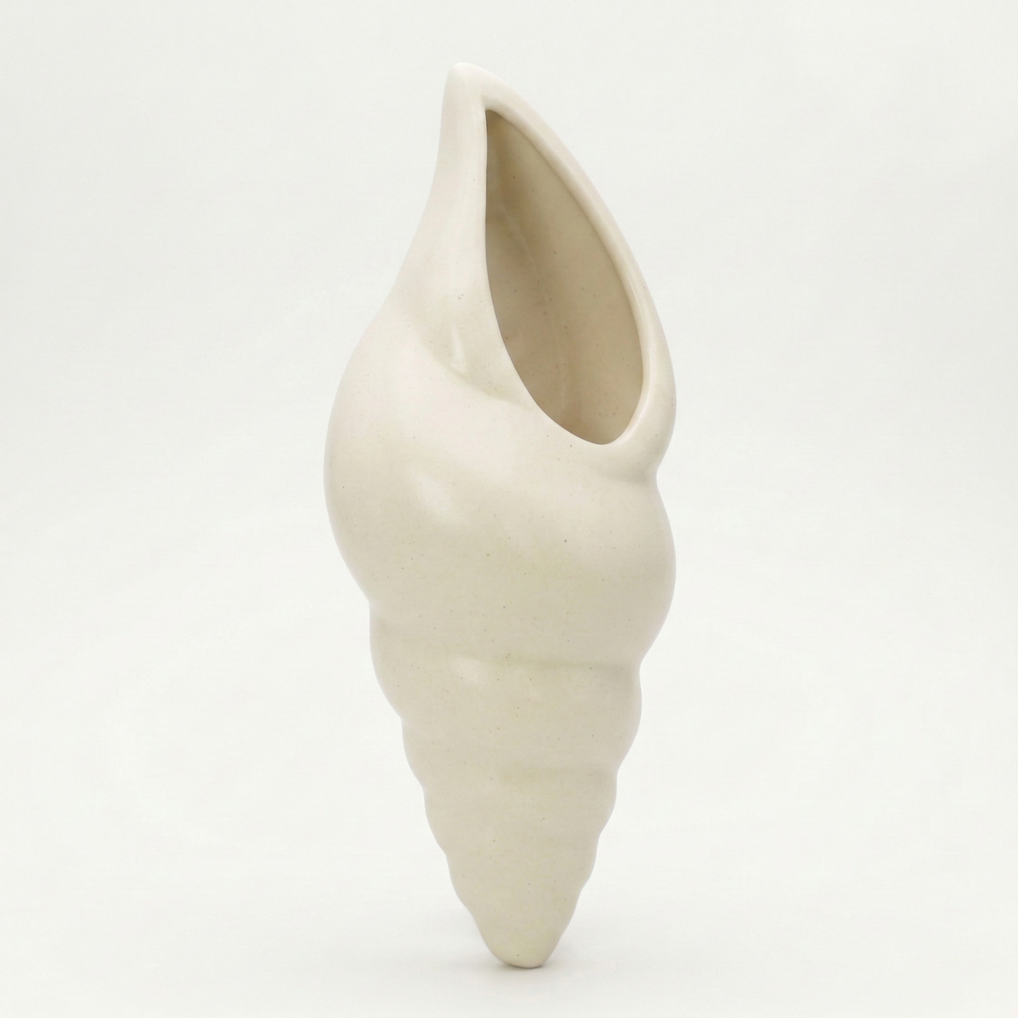 Coastal Shankh Ceramic Wall Planter