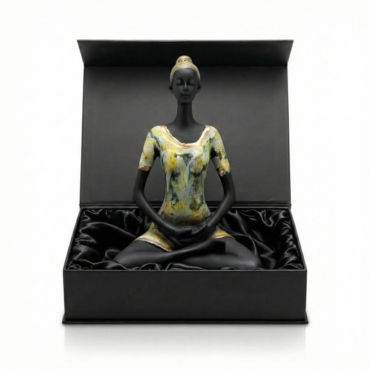 Tranquil Muse Yoga Lady Figurine Gift Box