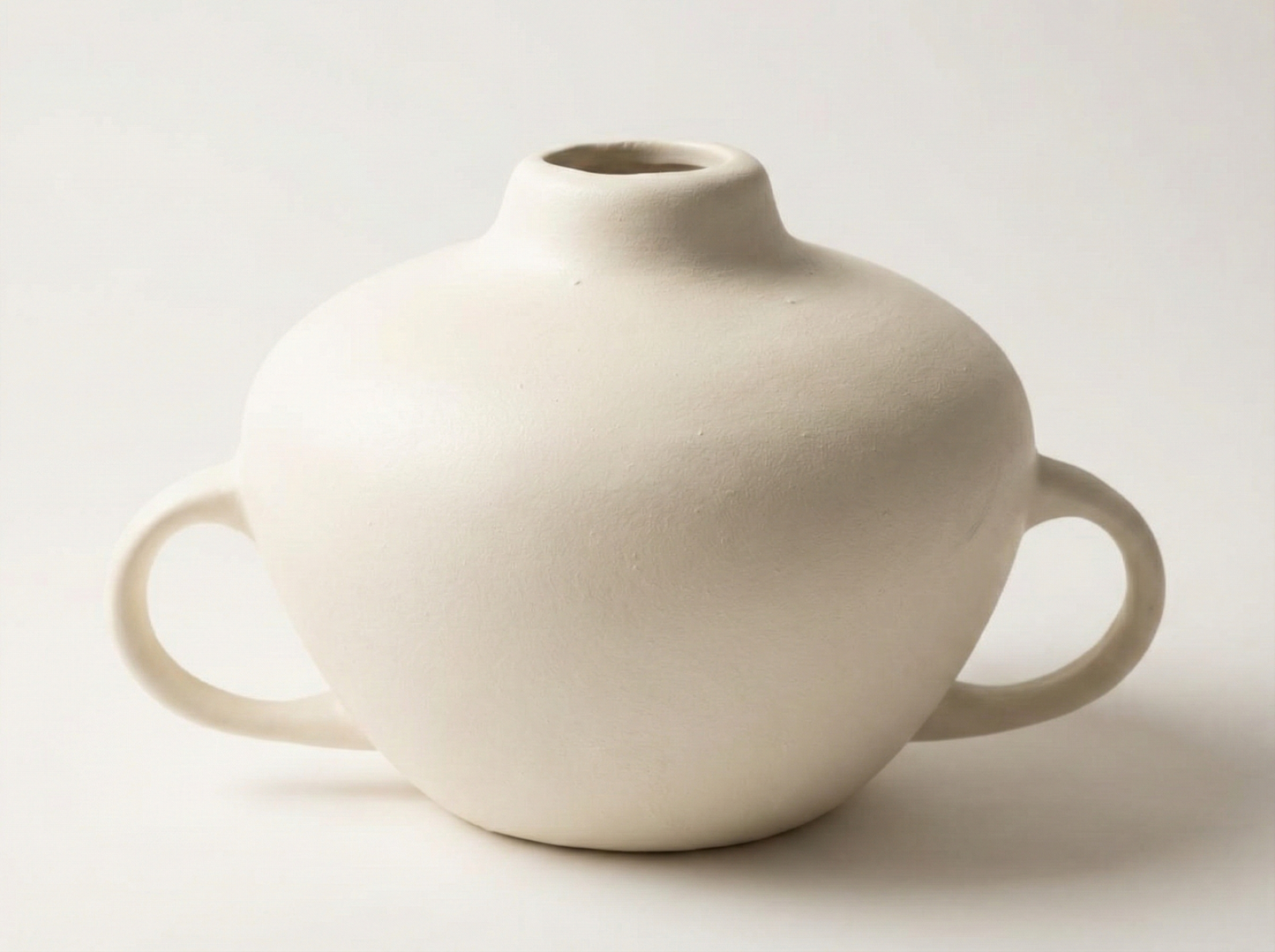 Nordic Loop Handles Ceramic Vase Duo