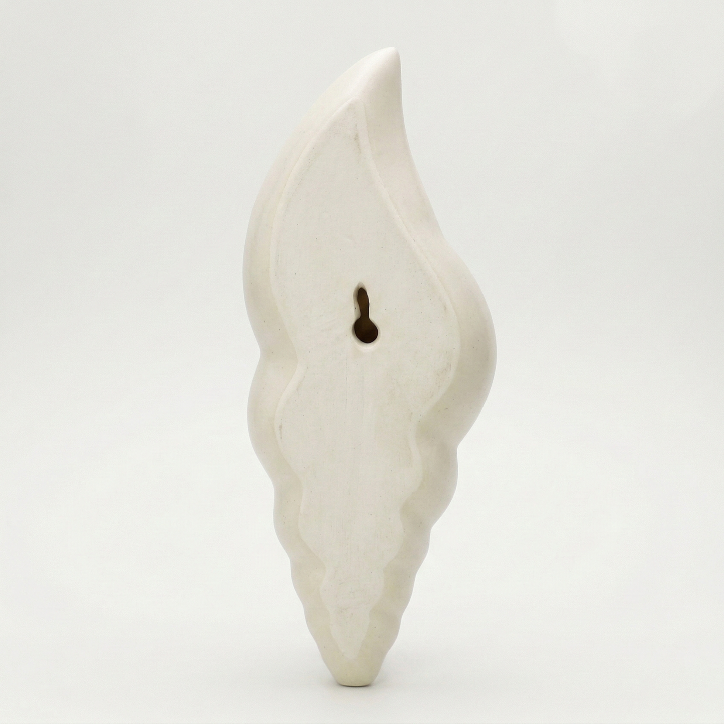 Coastal Shankh Ceramic Wall Planter