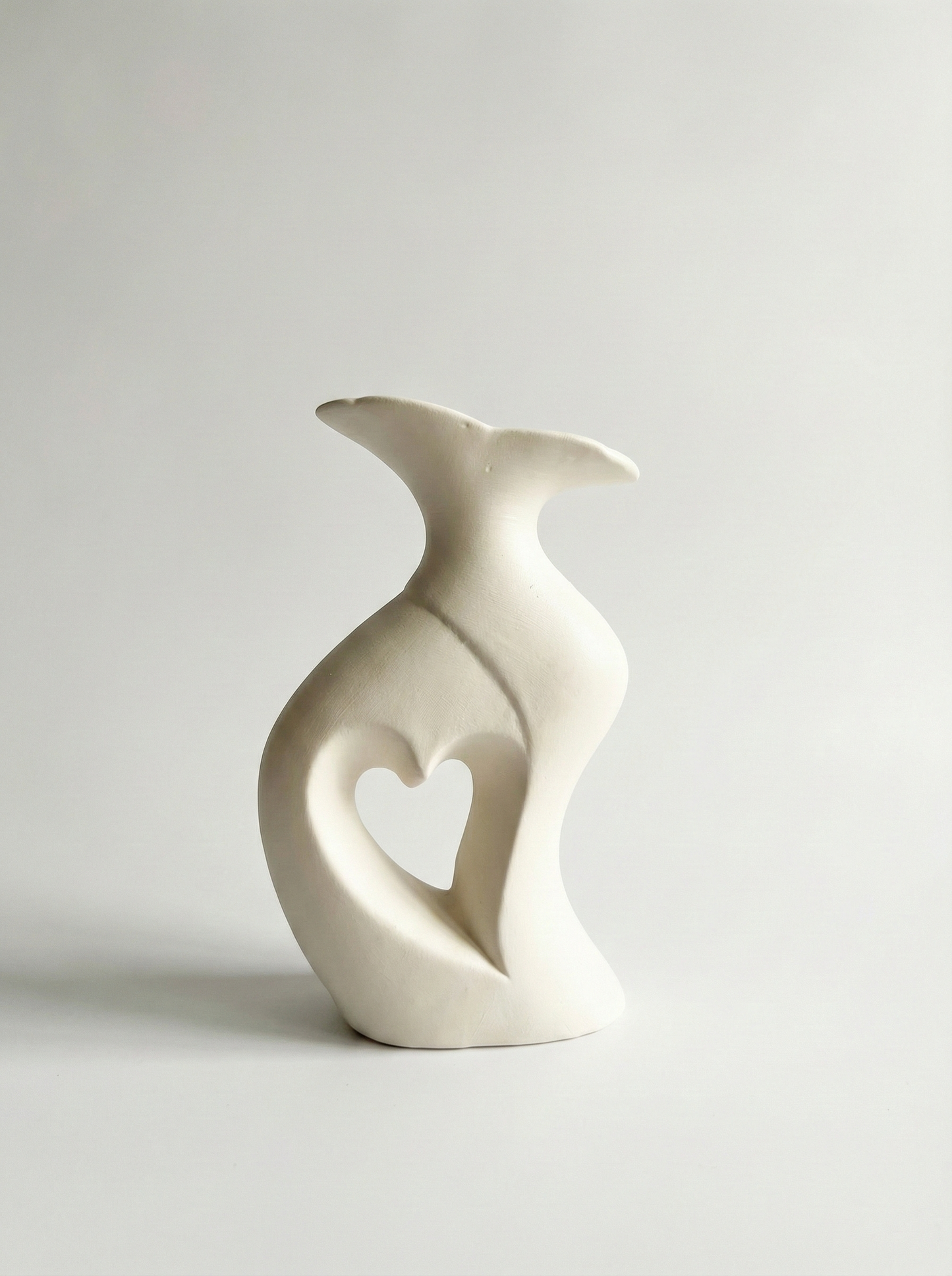Eternal Heart Duo Ceramic Vase Set